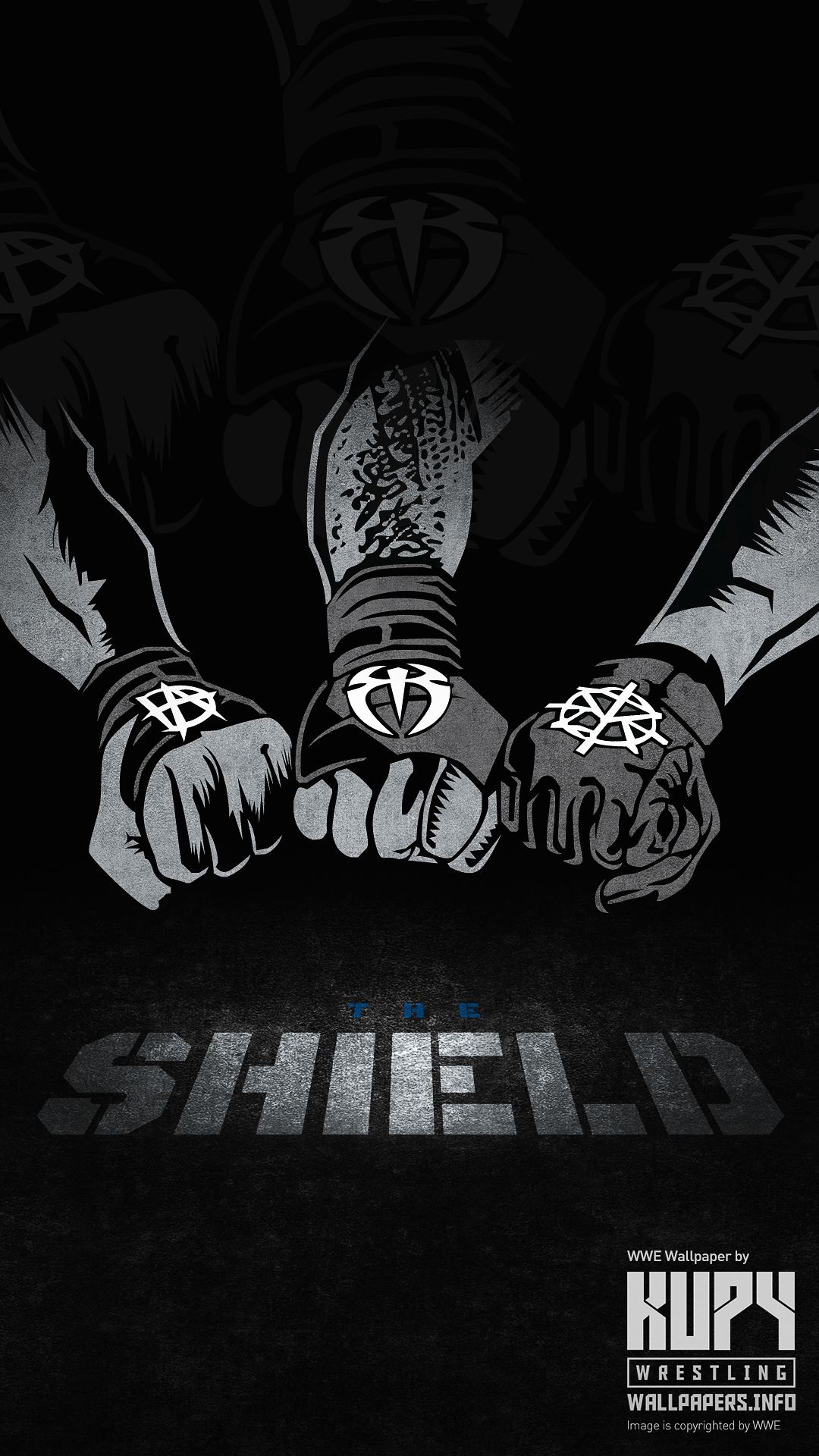 Wwe Shield Wallpaper Iphone - HD Wallpaper 