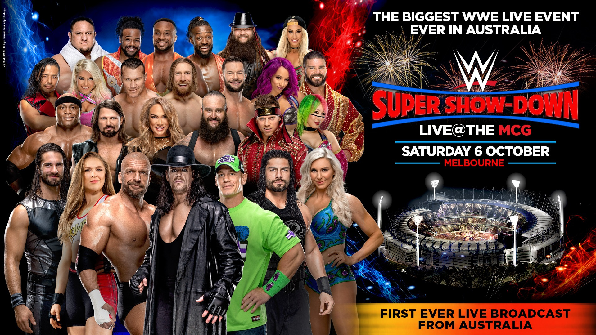 Wwe Super Show Down - HD Wallpaper 
