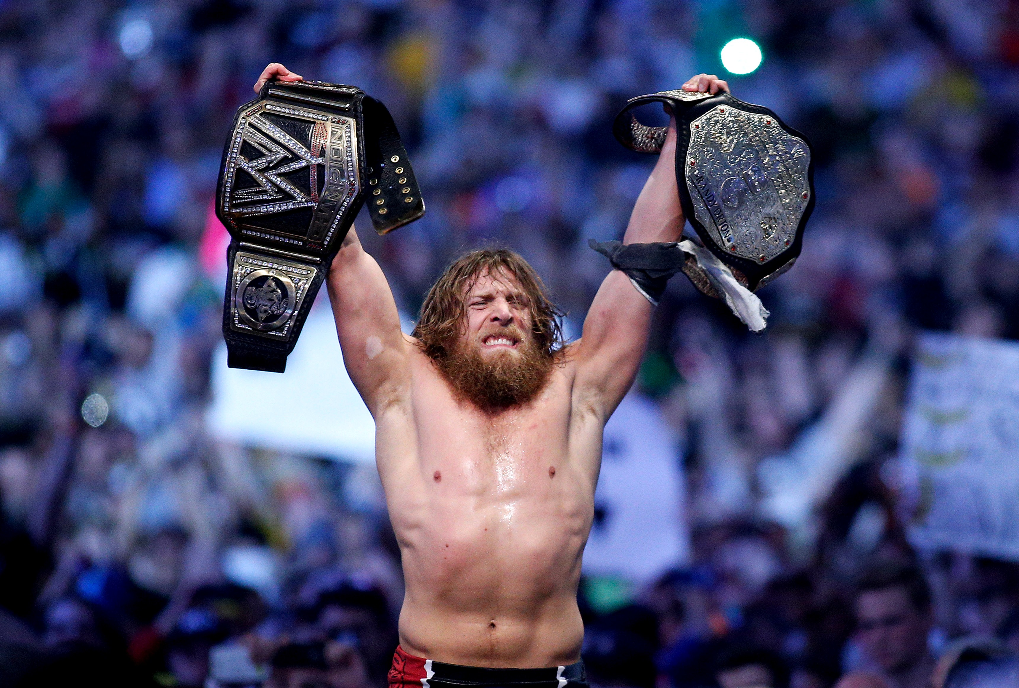 Daniel Bryan Wwe Wrestling Champion Wallpaper - Daniel Bryan Wwe World Heavyweight Champion - HD Wallpaper 