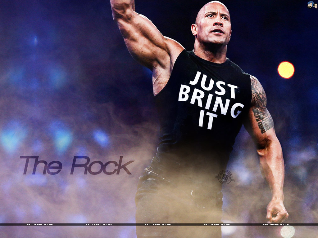 Wwe - Rock Wwe - HD Wallpaper 