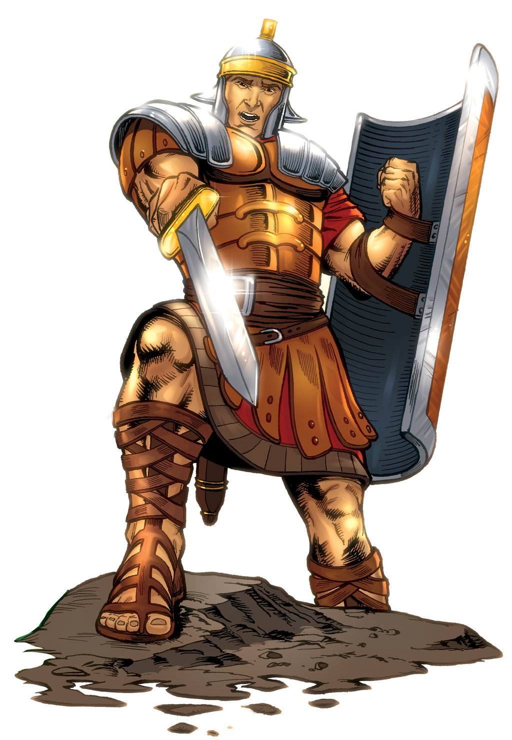 Roman Soldier By Prisoneronearth On Clipart Library - Roman Soldier Deviant Art - HD Wallpaper 