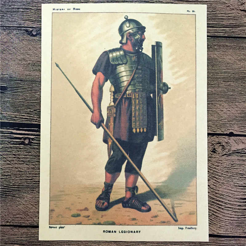 Top Fashion Lbq-010 Back To The Future Kraft Paper - Roman Army 300 Ad - HD Wallpaper 