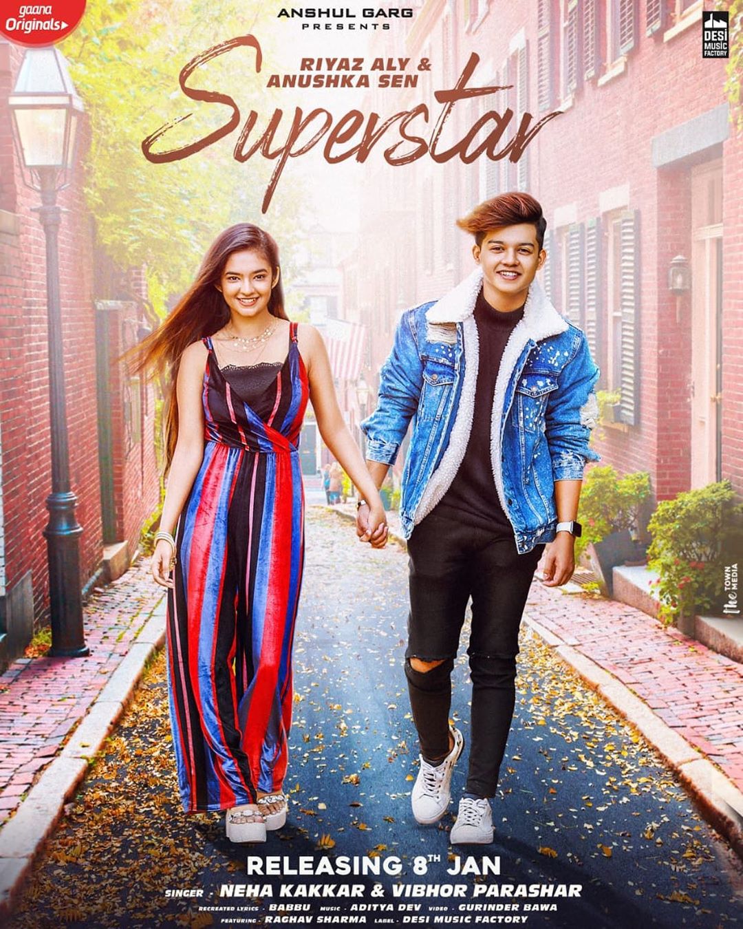 Superstar
with @anushkasen0408 Releasing On 8th Jan - Anushka Sen And Riyaz - HD Wallpaper 