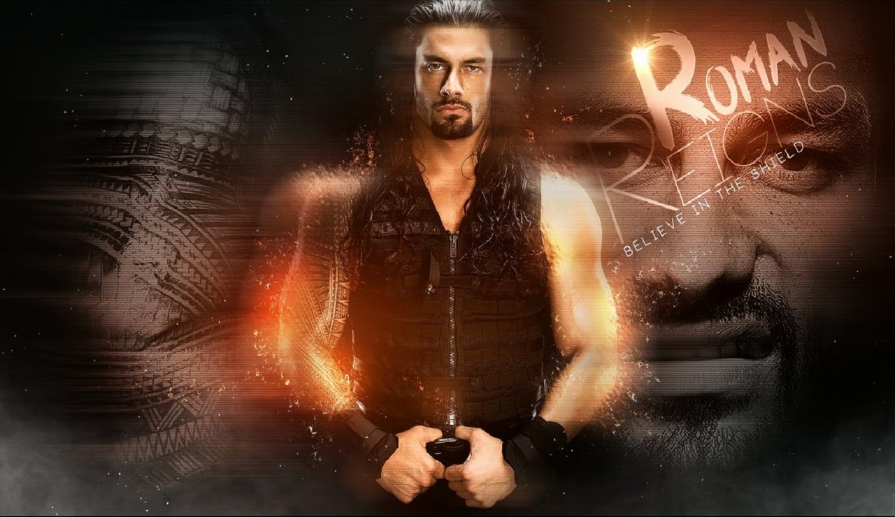 Roman Reigns Wwe New Hd Wallpaper - Roman Reings Rock Hd - HD Wallpaper 