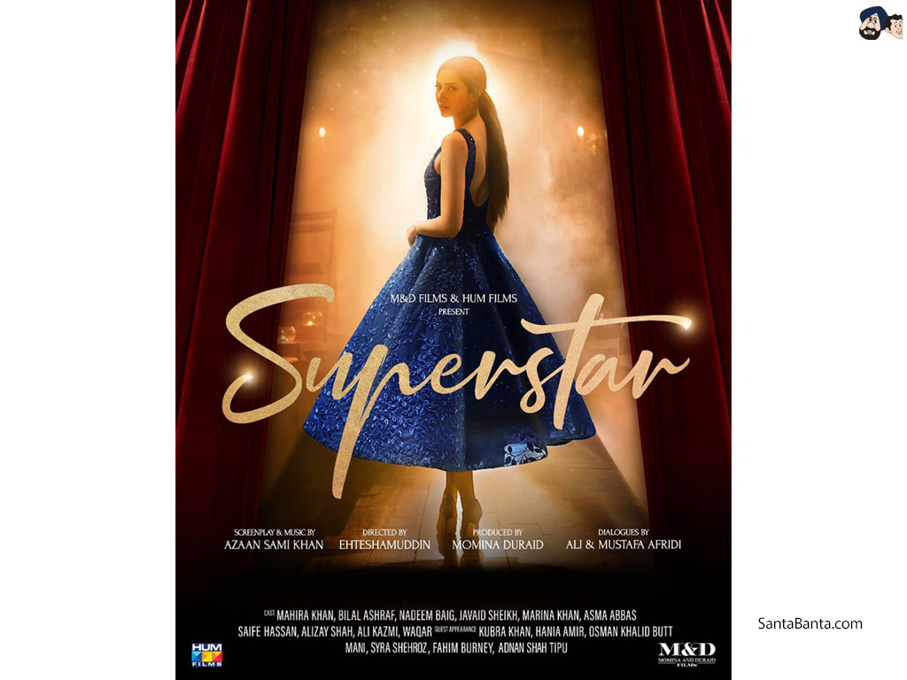 Superstar Movie - Superstar Mahira Khan Poster - HD Wallpaper 