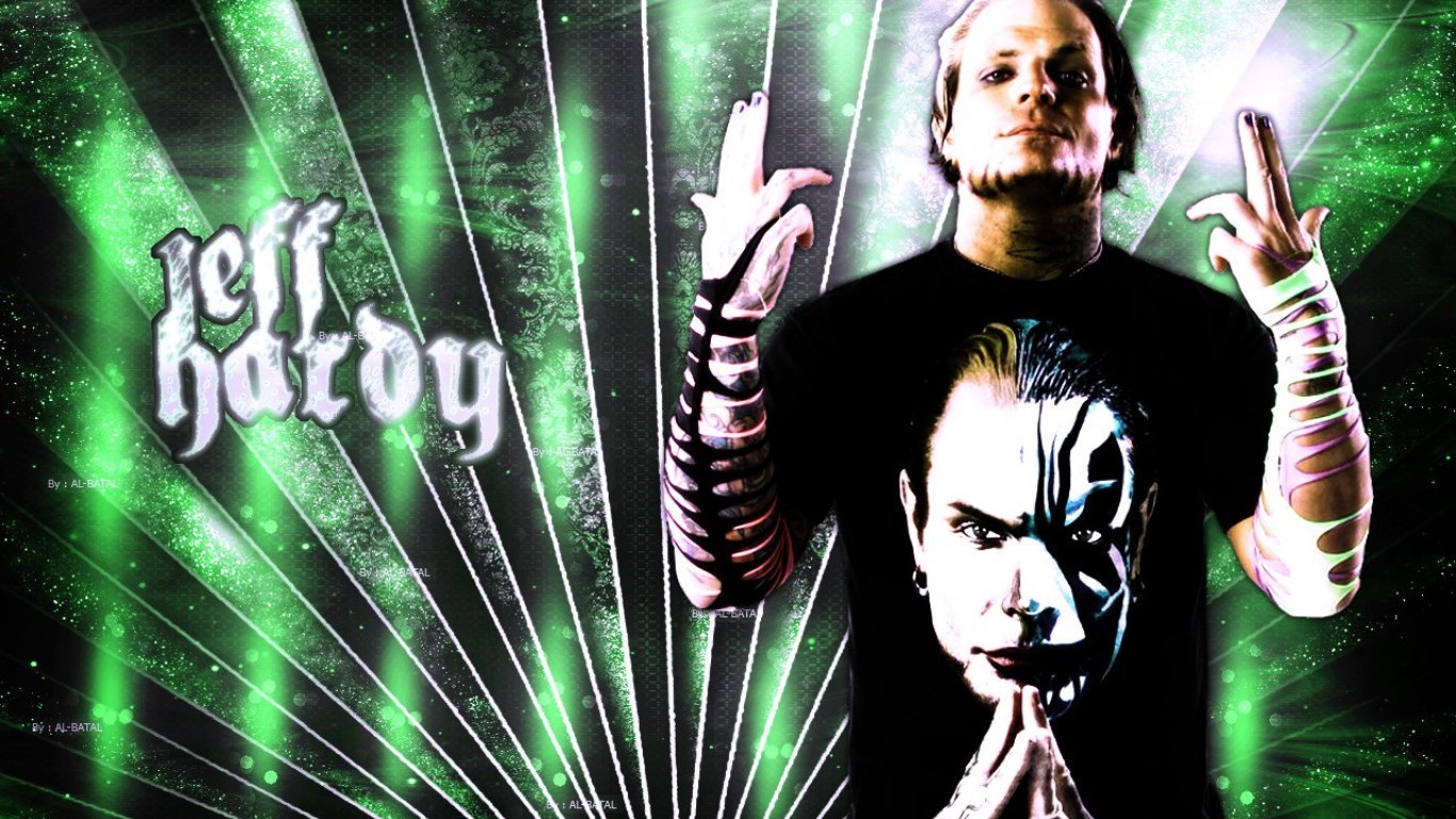 Wwe Superstar Jeff Hardy Stoned Hd 3d Wallpaper - Jeff Hardy The Ring - HD Wallpaper 