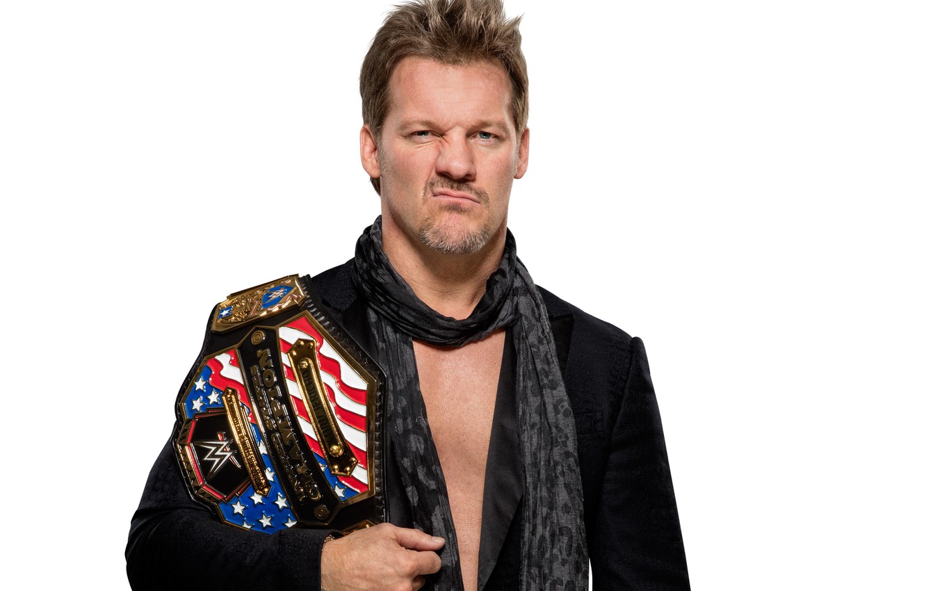 Photo Wallpaper Actor, Writer, Wrestler, Wwe, Rock - Chris Jericho Us Champ - HD Wallpaper 