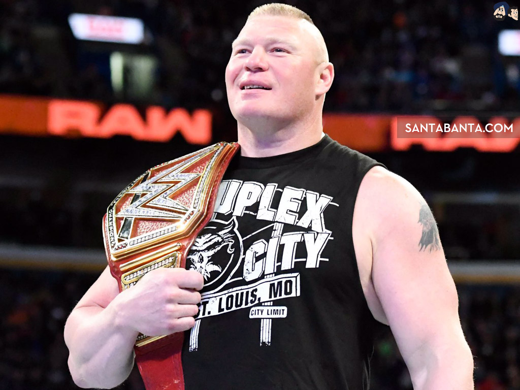 Wwe - Brock Lesnar Universal Title Reign - HD Wallpaper 