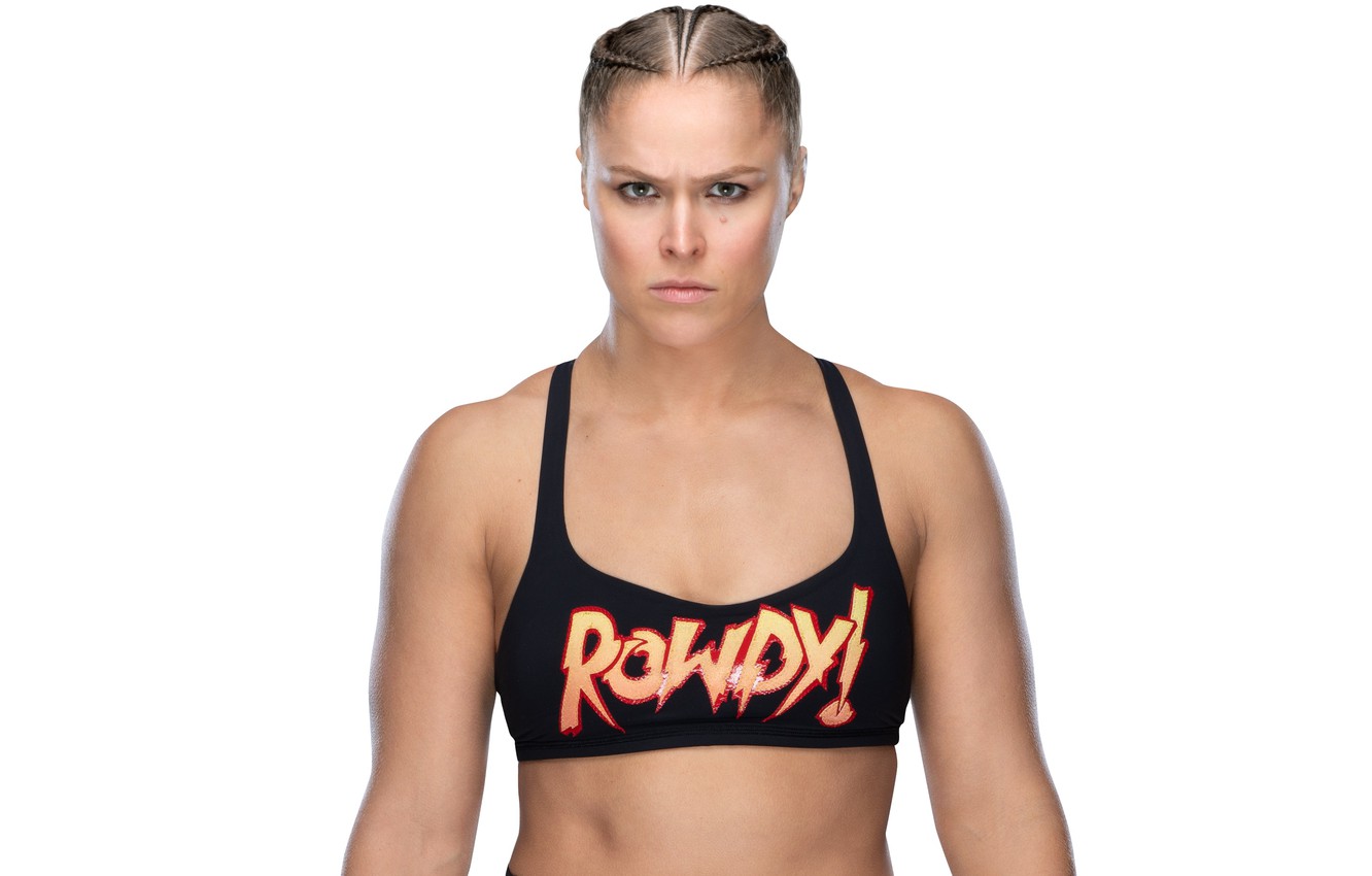 Photo Wallpaper Look, Pose, Actress, Wrestler, Hair, - Wwe 2k20 Ronda Rousey - HD Wallpaper 