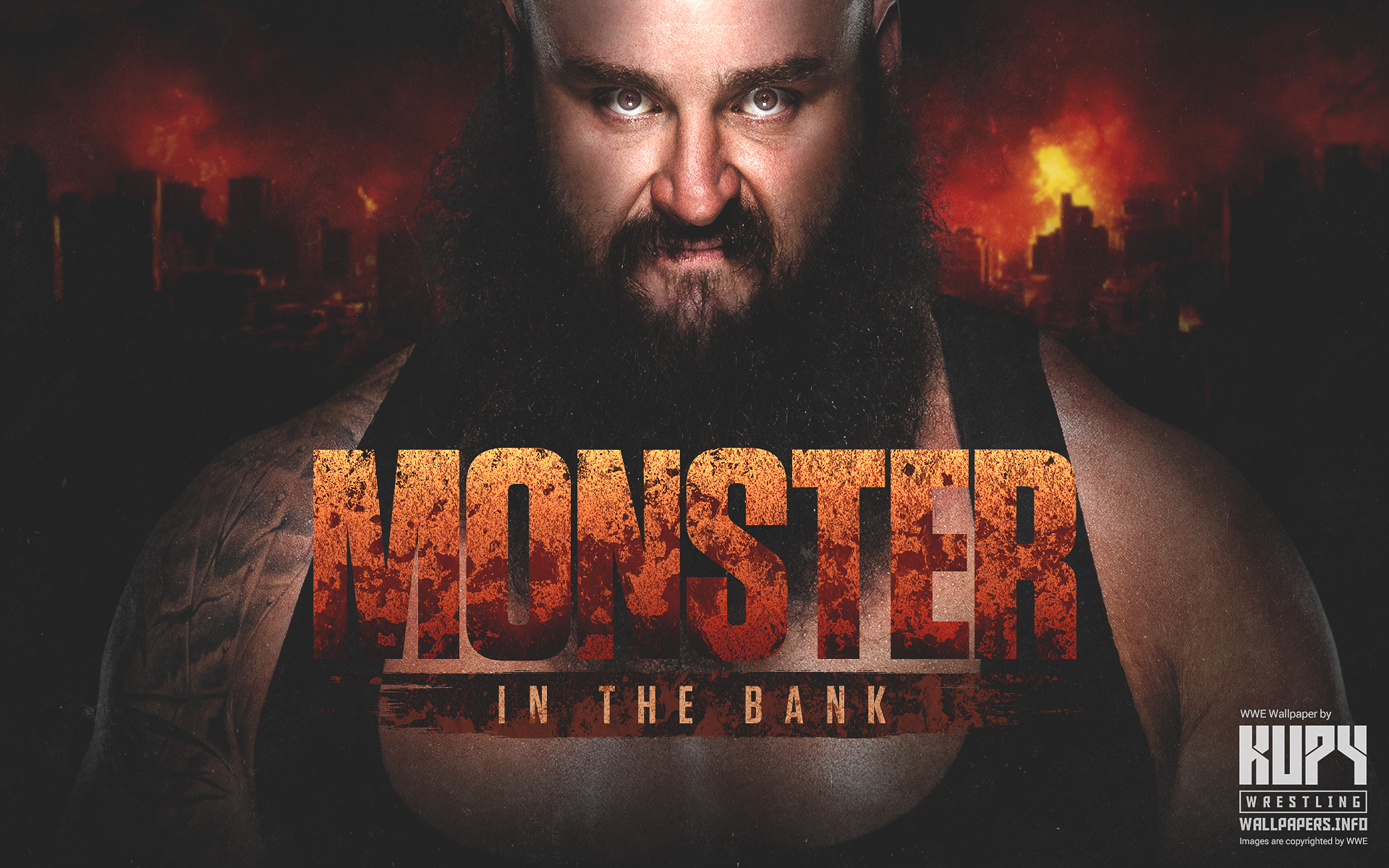 Wallpapers Wwe - Wwe Wallpaper Braun Strowman - HD Wallpaper 