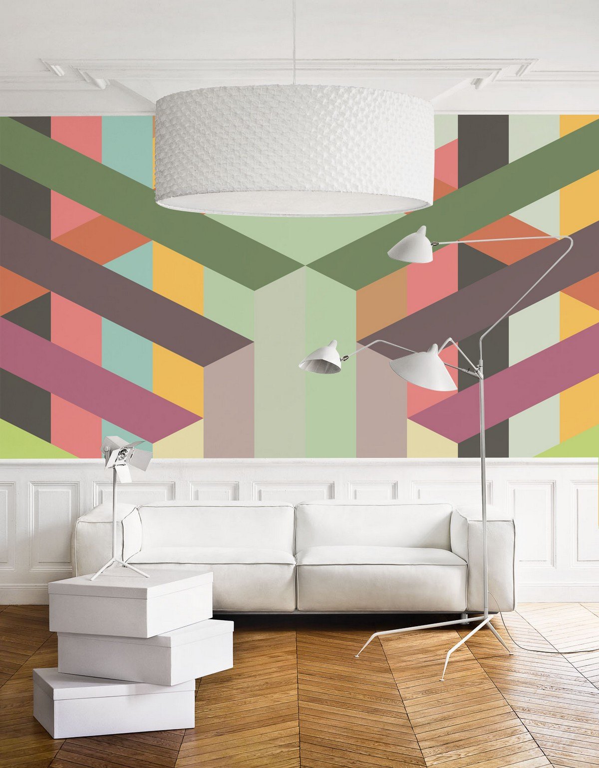 Art Deco Wall Mural - HD Wallpaper 