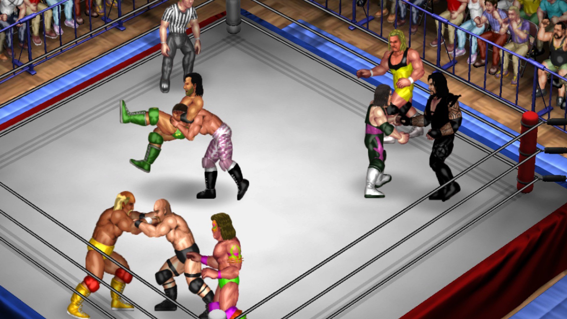 Fire Pro Wrestling World Background - Fire Pro Wrestling World Ricochet - HD Wallpaper 