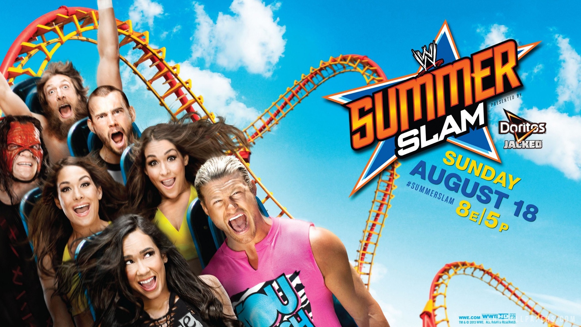 Summerslam 2013 - HD Wallpaper 