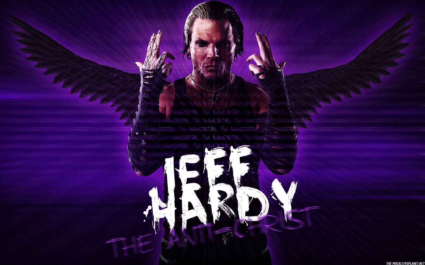 Wwe Superstar Jeff Hardy Anti Christ Hd 3d Wallpaper - Jeff Hardy Wallpaper 2011 - HD Wallpaper 