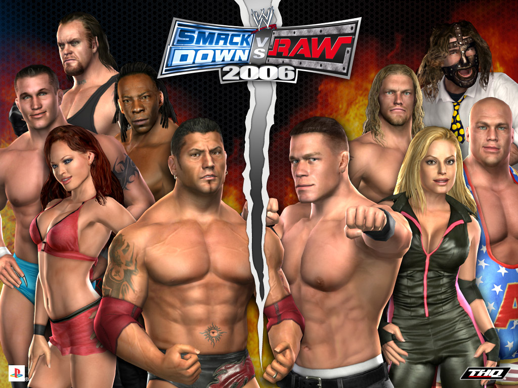 Wwe Smackdown Vs - Batista Smackdown Vs Raw 2006 - HD Wallpaper 