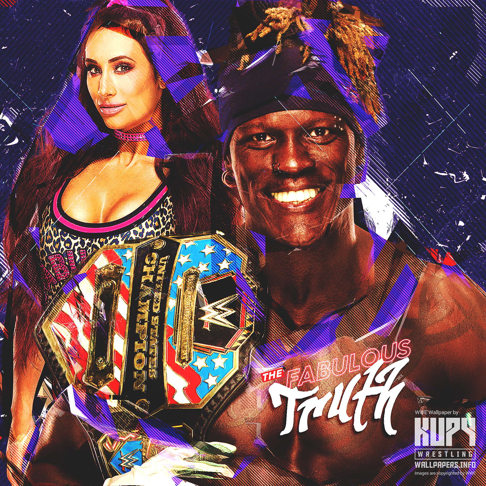 Carmella And R Truth - HD Wallpaper 