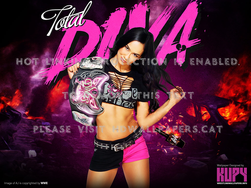 Wwe Divas Champion Aj Lee Black Smackdown - Aj Lee Header - HD Wallpaper 