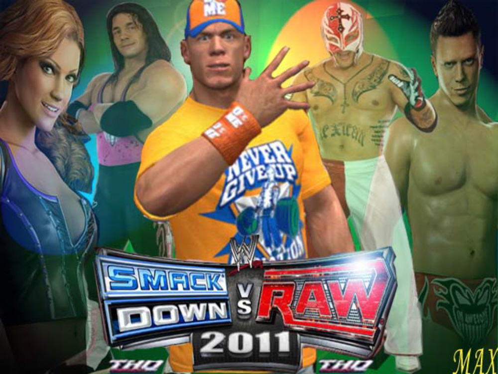 Wwe Smackdown Vs Raw 2011 Wallpaper - Wwe Smackdown Vs Raw 2011 Download Superstars - HD Wallpaper 