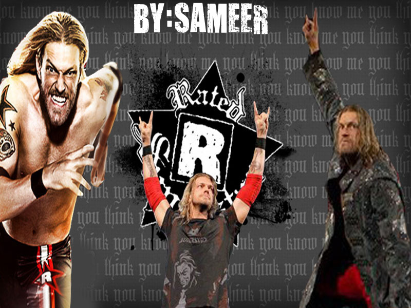 Wwe Superstars Wallpaper - Wwe The Rated R Superstar Edge - HD Wallpaper 