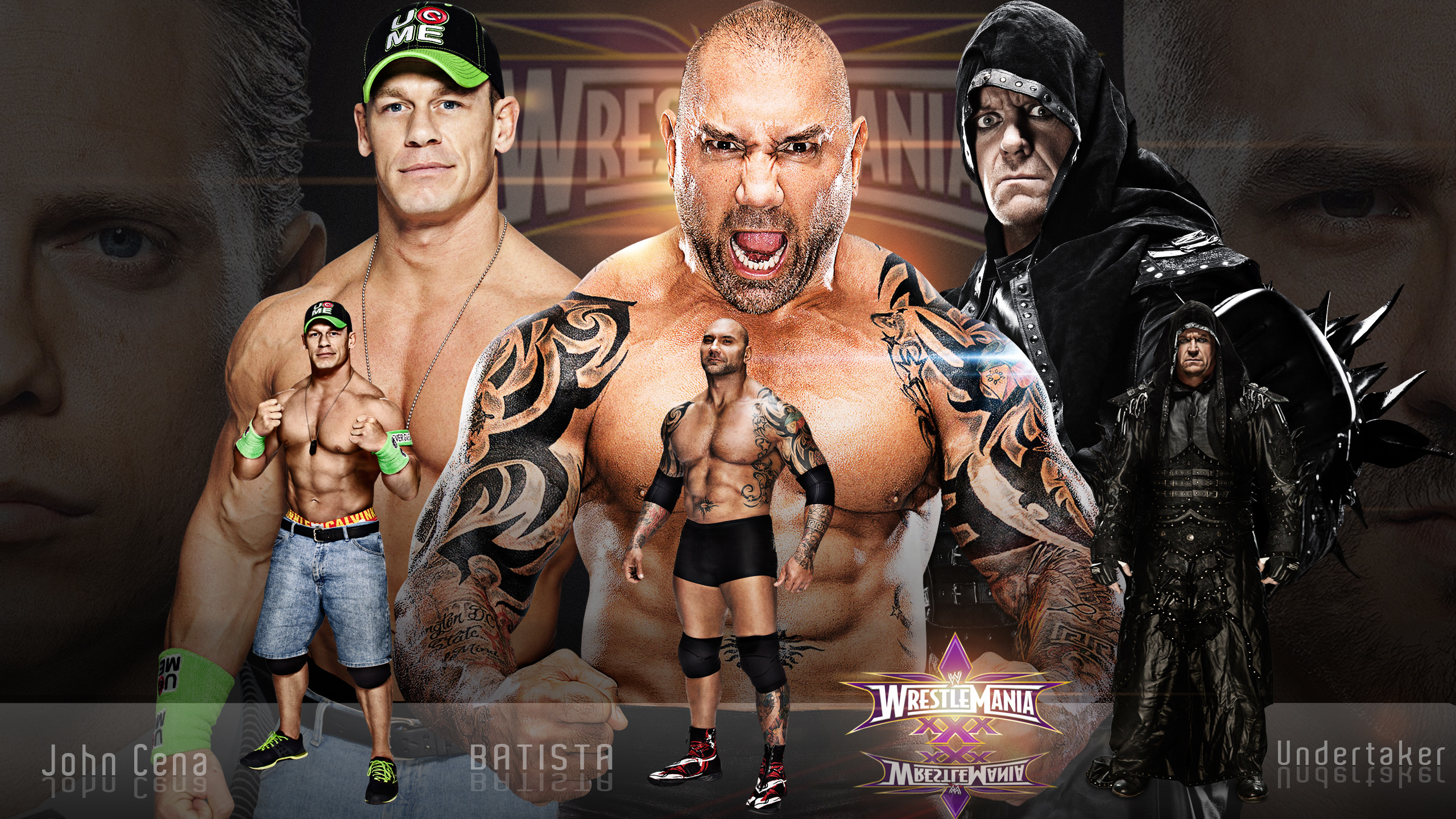 Wwe Wrestlemania Wallpaper - HD Wallpaper 