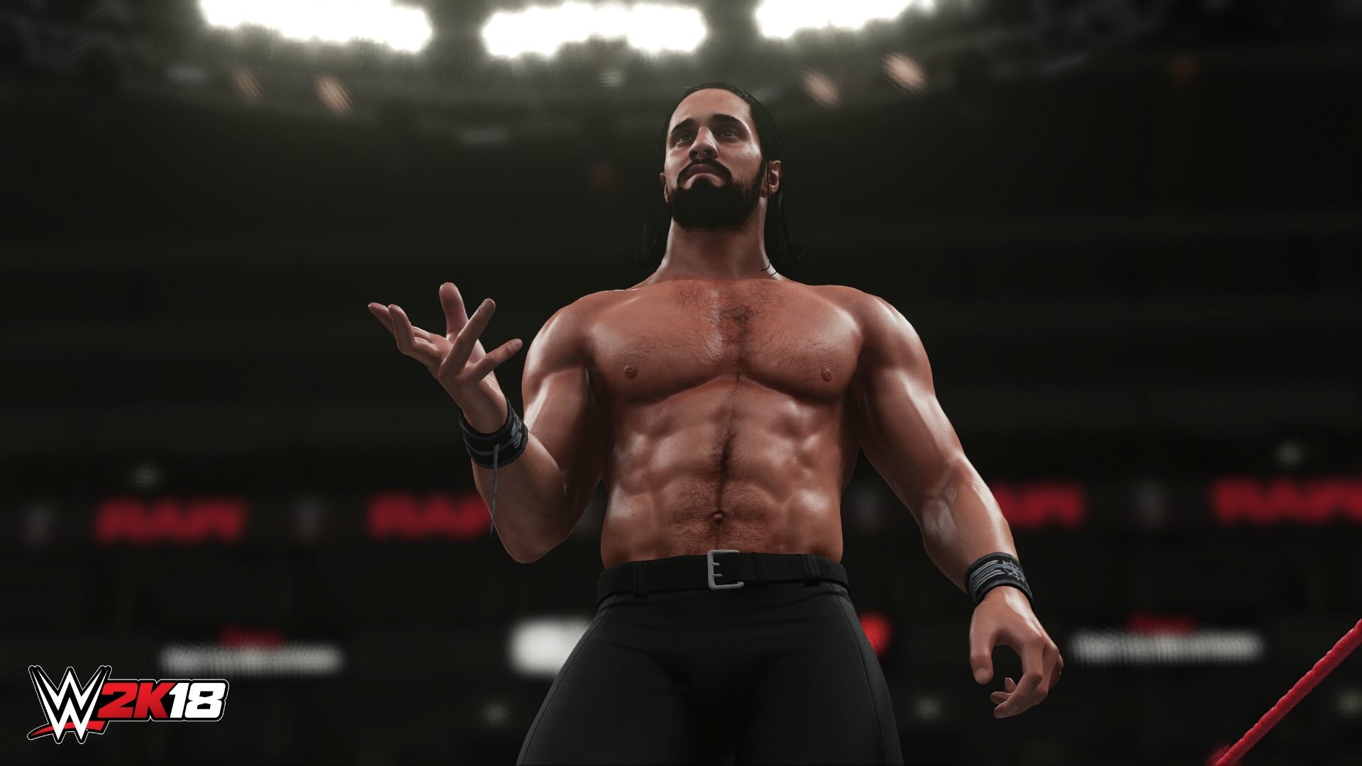 Wwe 2k18 Desktop Wallpaper 
 Data Src Free Wwe 2018 - Wwe 2k18 - HD Wallpaper 