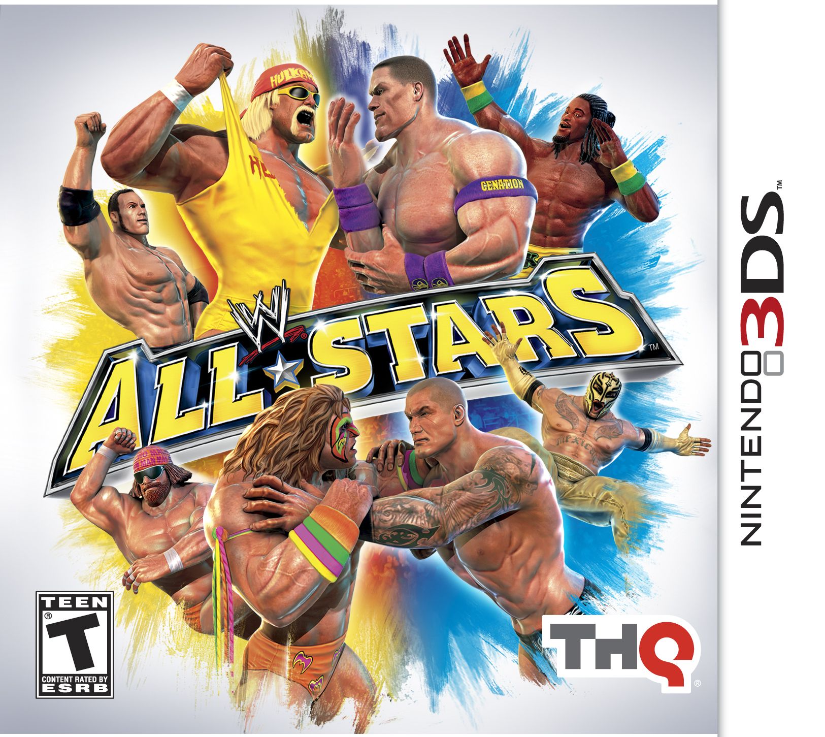 High Resolution Wallpaper - Nintendo 3ds Wwe All Stars - HD Wallpaper 