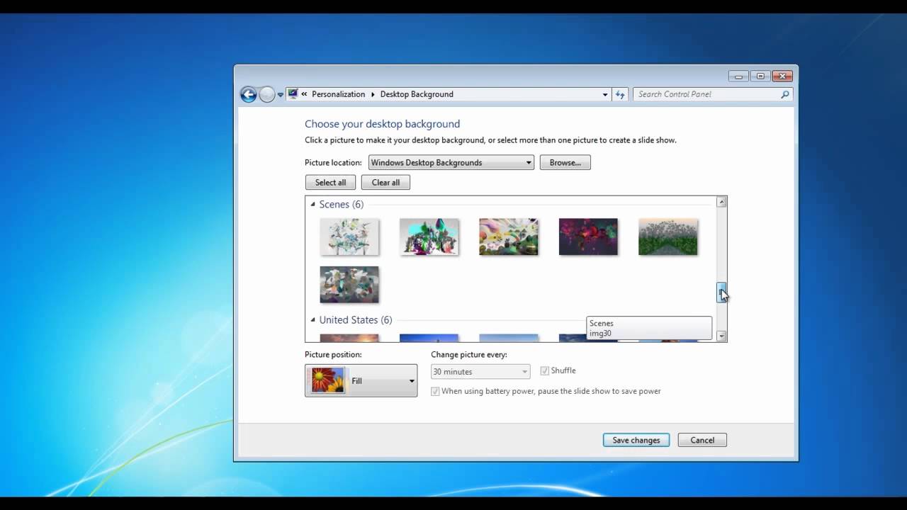 Assign A Wallpaper To Desktop Window 7 - HD Wallpaper 