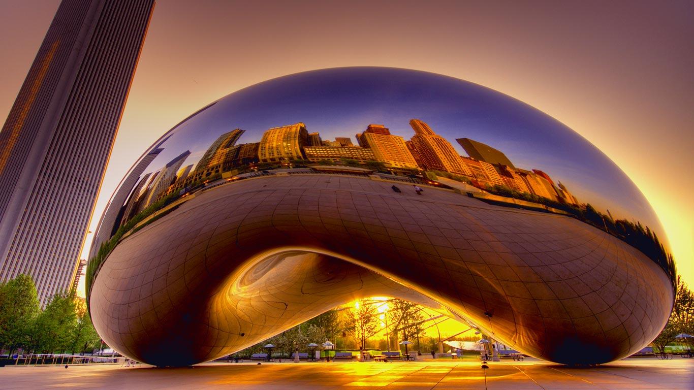 Bing Desktop Wallpaper - Bing Chicago - HD Wallpaper 