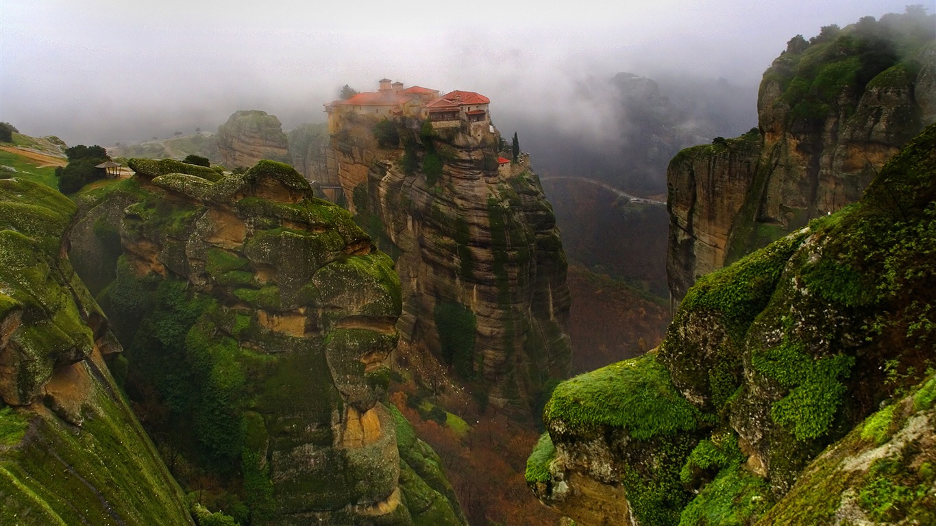 Meteora Evlahos-2016 Bing Desktop Wallpaper2016 - Meteora - HD Wallpaper 