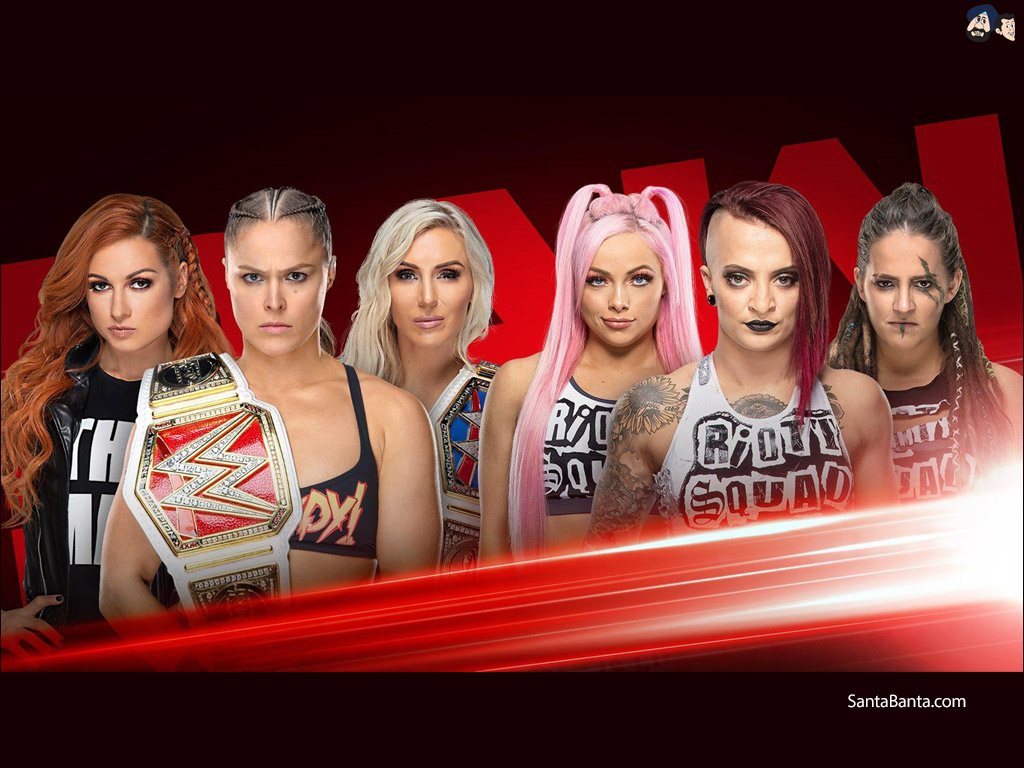 Wwe Divas - Wwe Monday Night Raw April 1 2019 - HD Wallpaper 