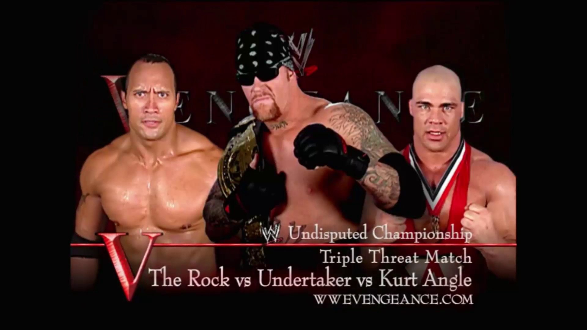 Undertaker Vs The Rock - HD Wallpaper 