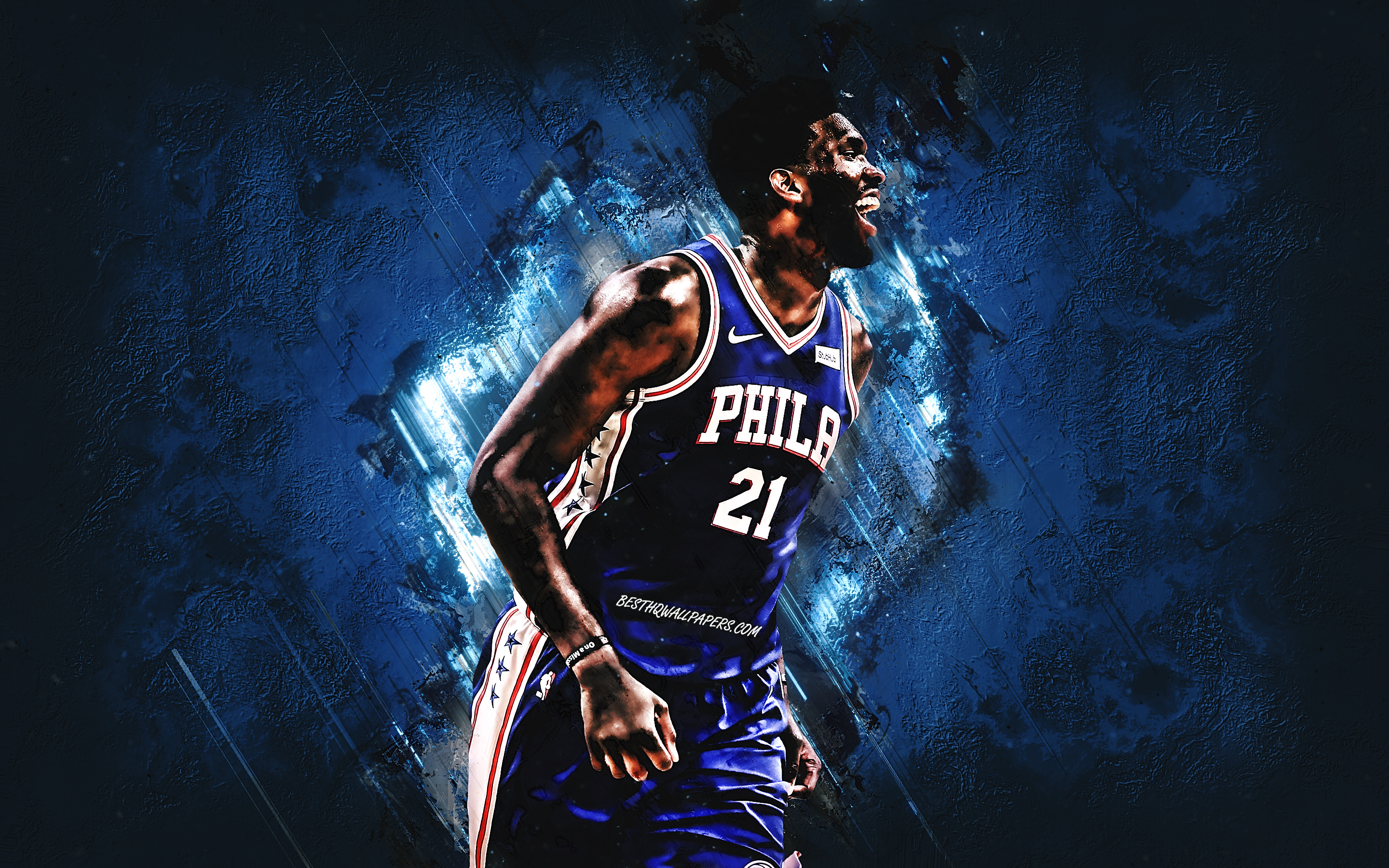 Joel Embiid, Philadelphia 76ers, Cameroon Basketball - Joel Embiid Wallpaper Hd - HD Wallpaper 