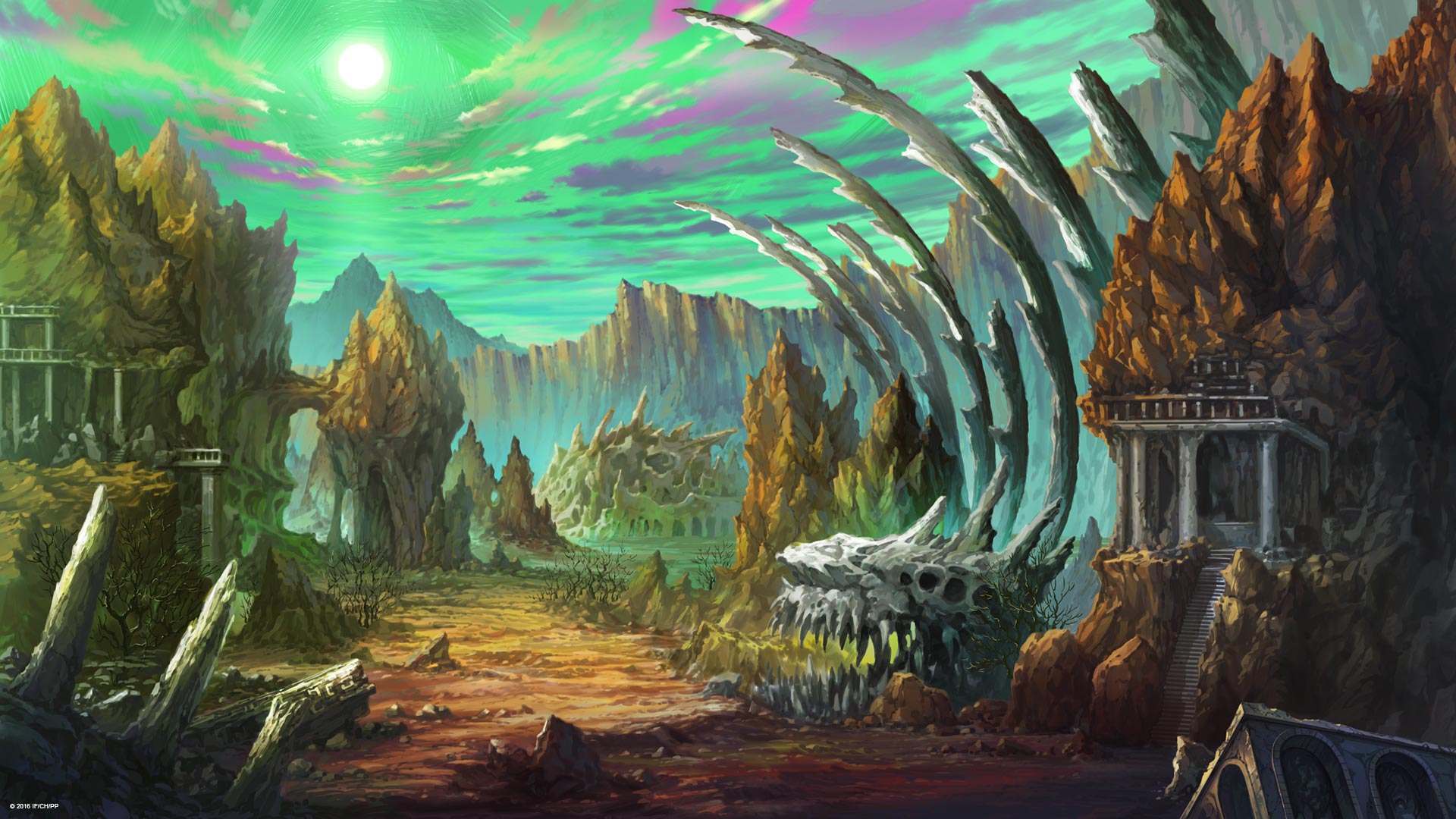 God Of Destruction Wallpaper 015 Wasteland - Painting - HD Wallpaper 