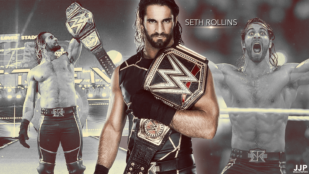Seth Rollins Wwe Champion - HD Wallpaper 