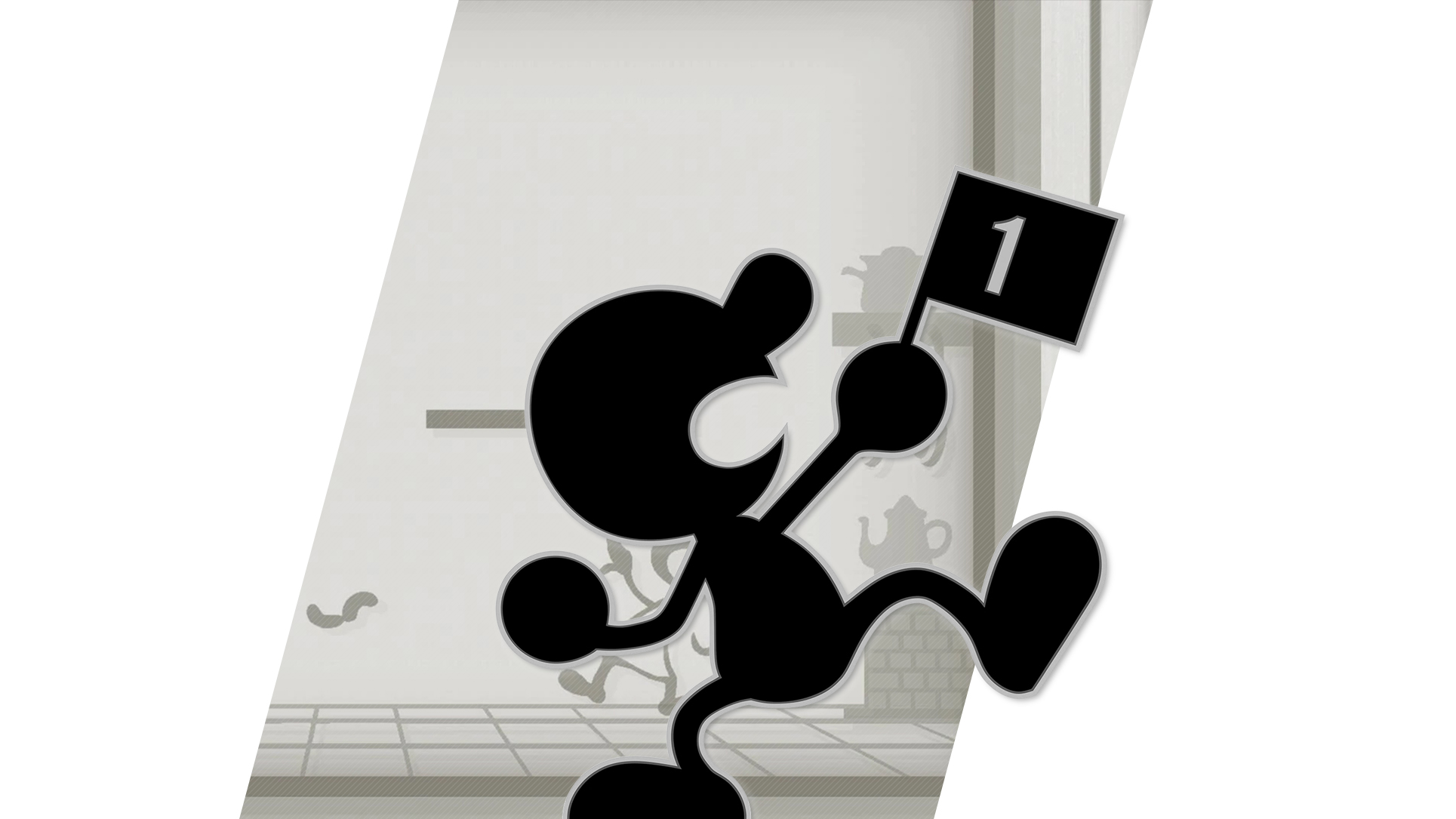 Super Smash Bros Ultimate Mr Game And Watch - HD Wallpaper 