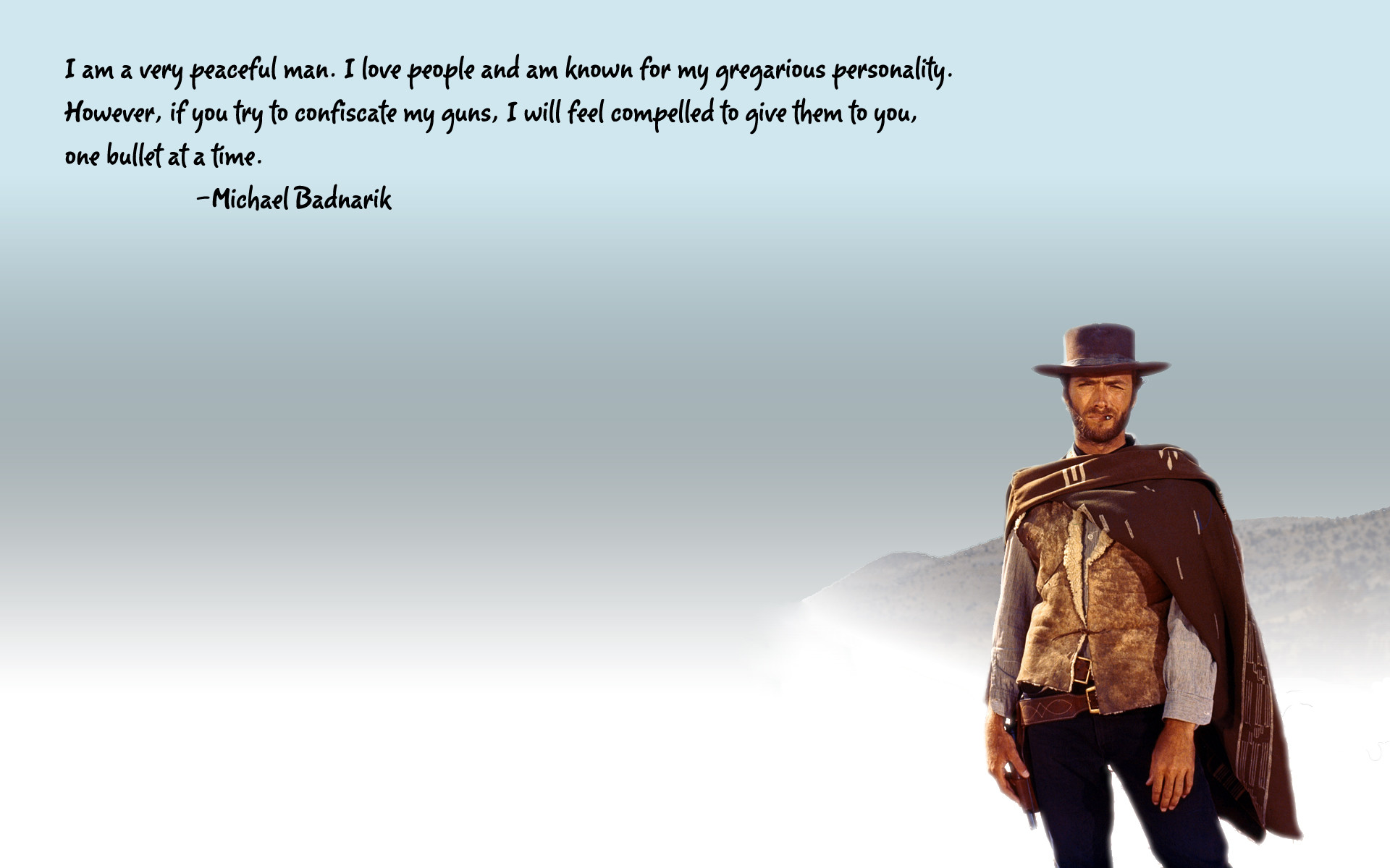 Quote Movie Wallpaper 
 Data-src /w/full/c/6/e/136793 - Clint Eastwood - HD Wallpaper 