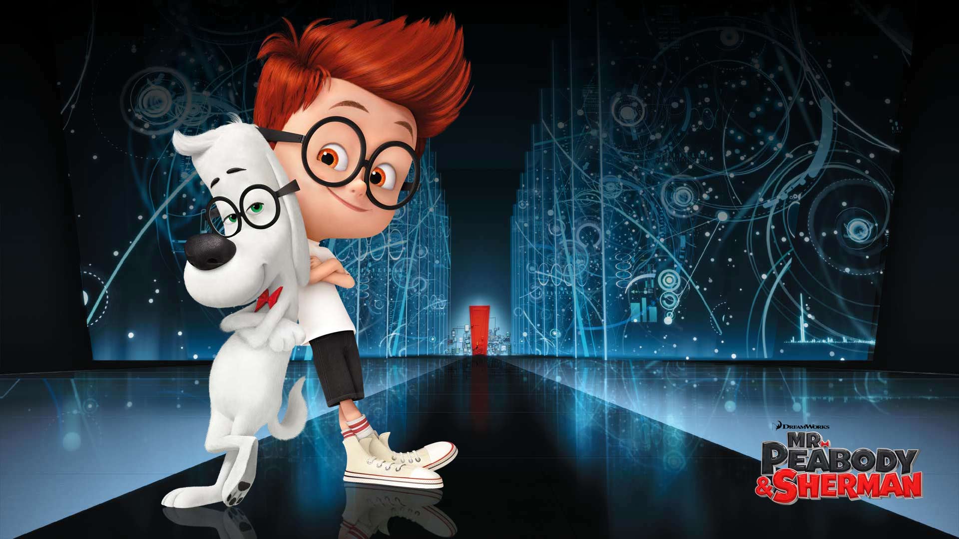 Mr Peabody And Sherman Background - HD Wallpaper 
