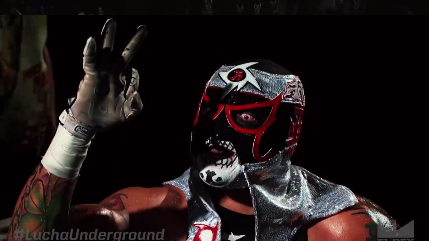 Pentagon Black Lucha Underground - HD Wallpaper 