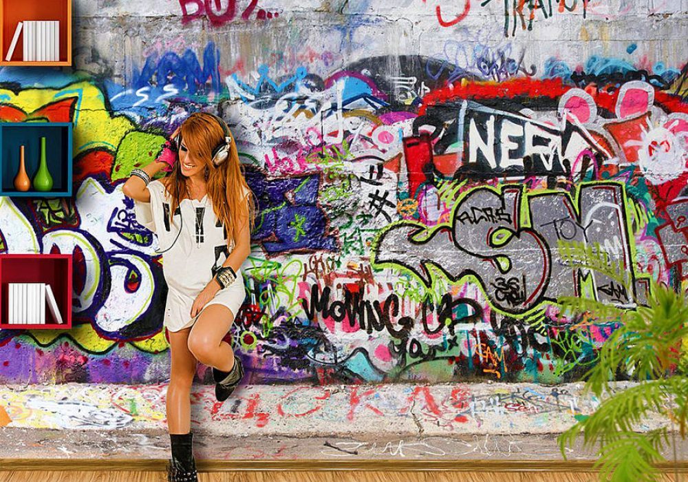 Graffiti Wall - HD Wallpaper 