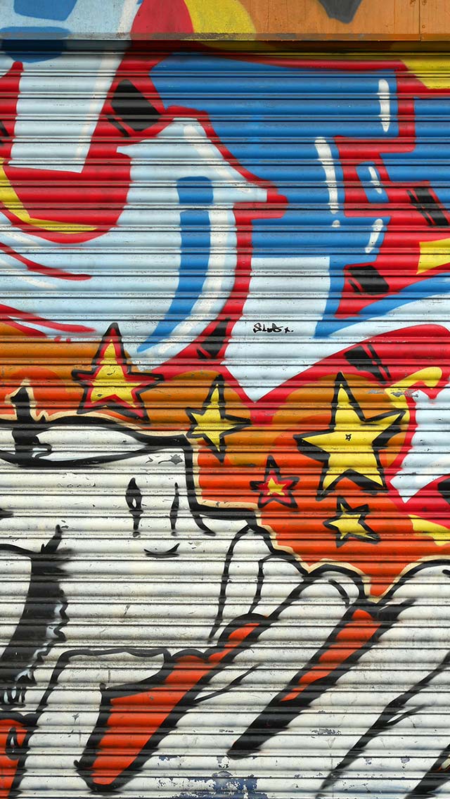 Graffiti Wall Wallpaper Iphone - HD Wallpaper 