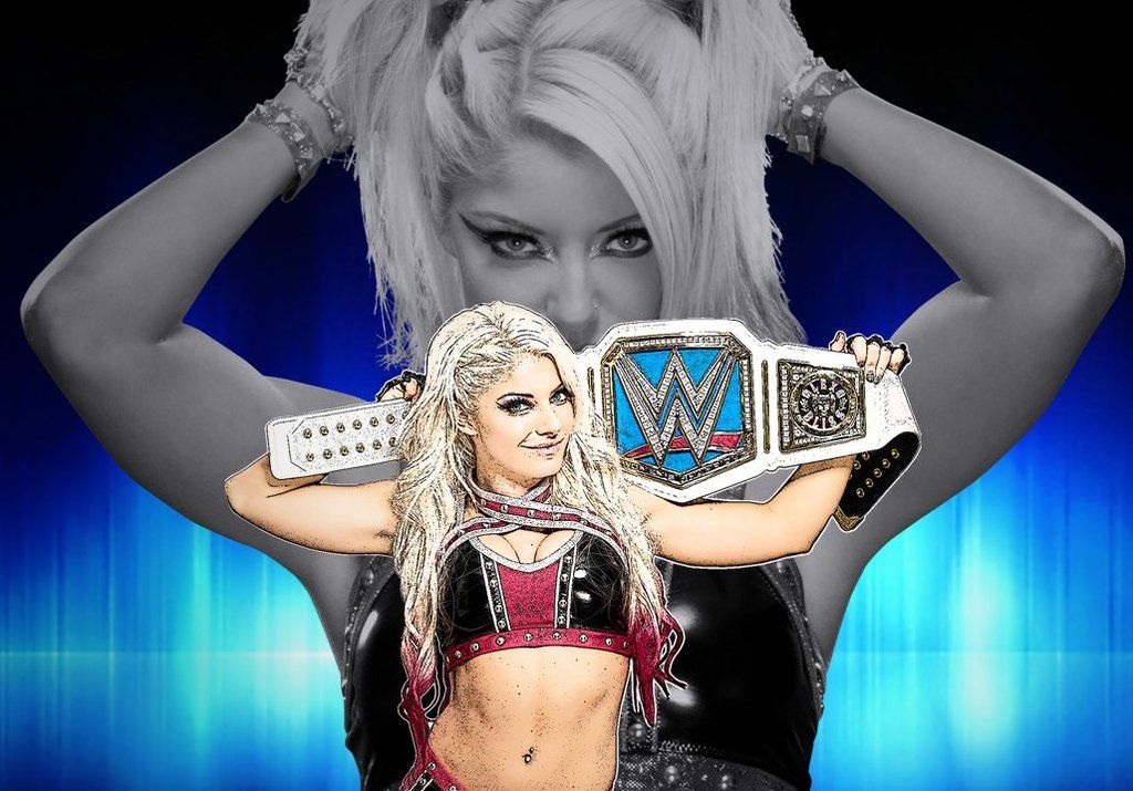 Alexa Bliss Harley Quinn - HD Wallpaper 