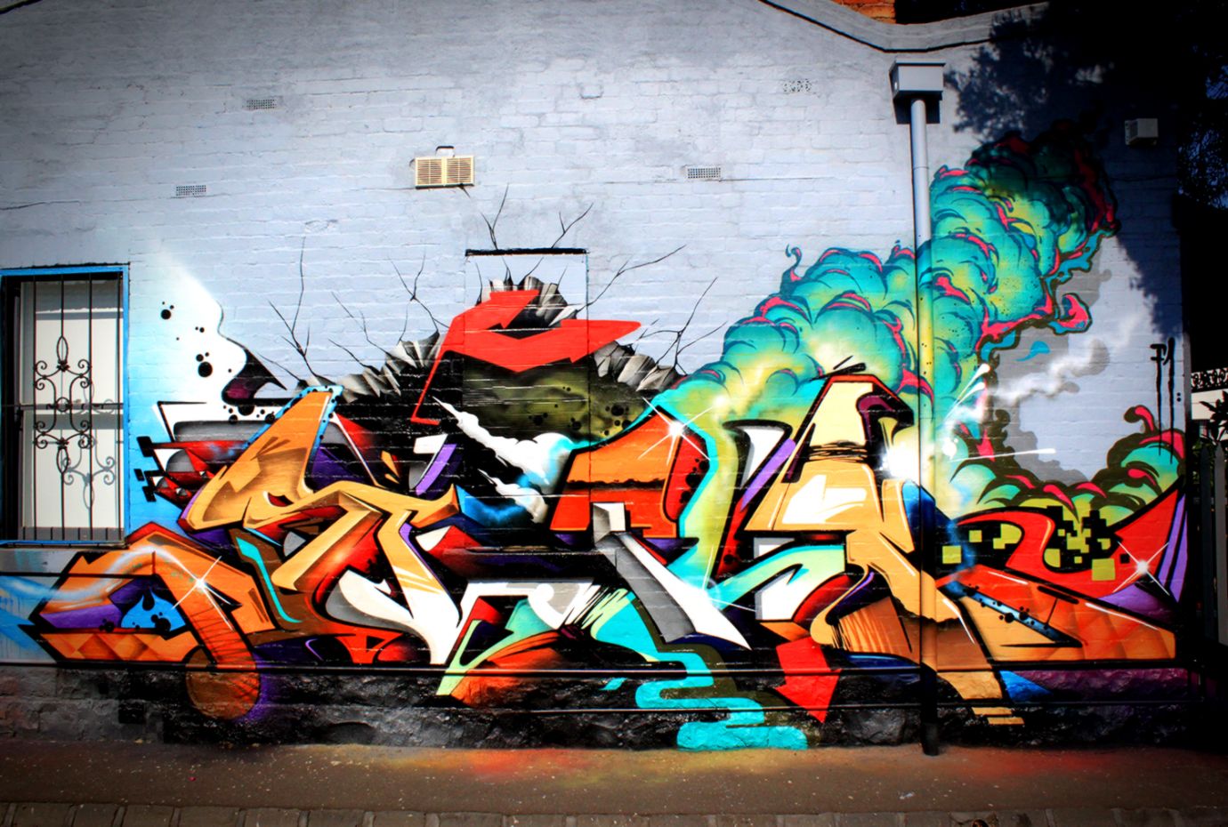New Stylish Graffiti Images Of Graffiti - Hip Hop Wall Art - HD Wallpaper 