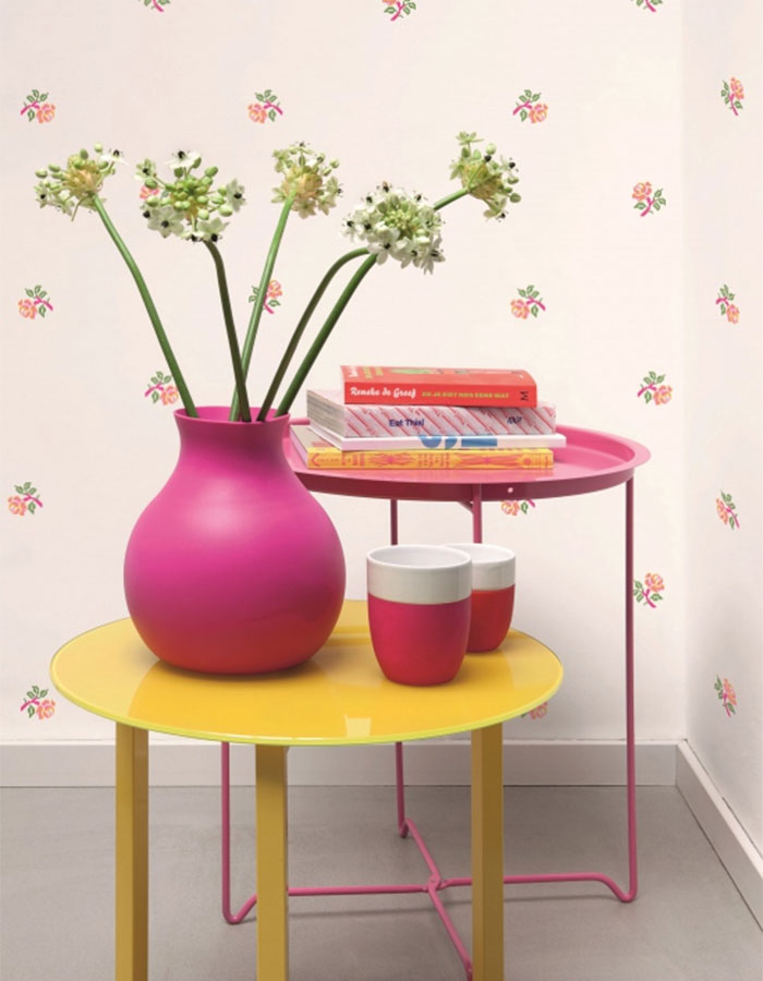 Early White & Orange - Small Rooms - HD Wallpaper 