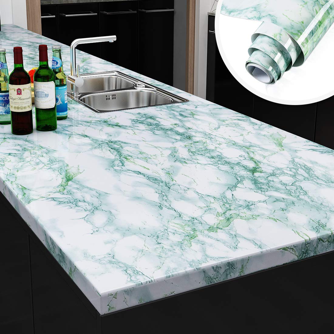 Green Marble Countertops - HD Wallpaper 
