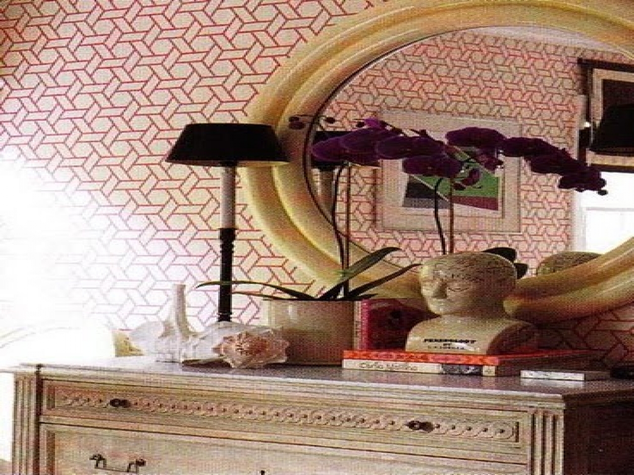 Dining Room Manuel Canovas Wallpaper Nursery Notations - Manuel Canovas Trellis - HD Wallpaper 