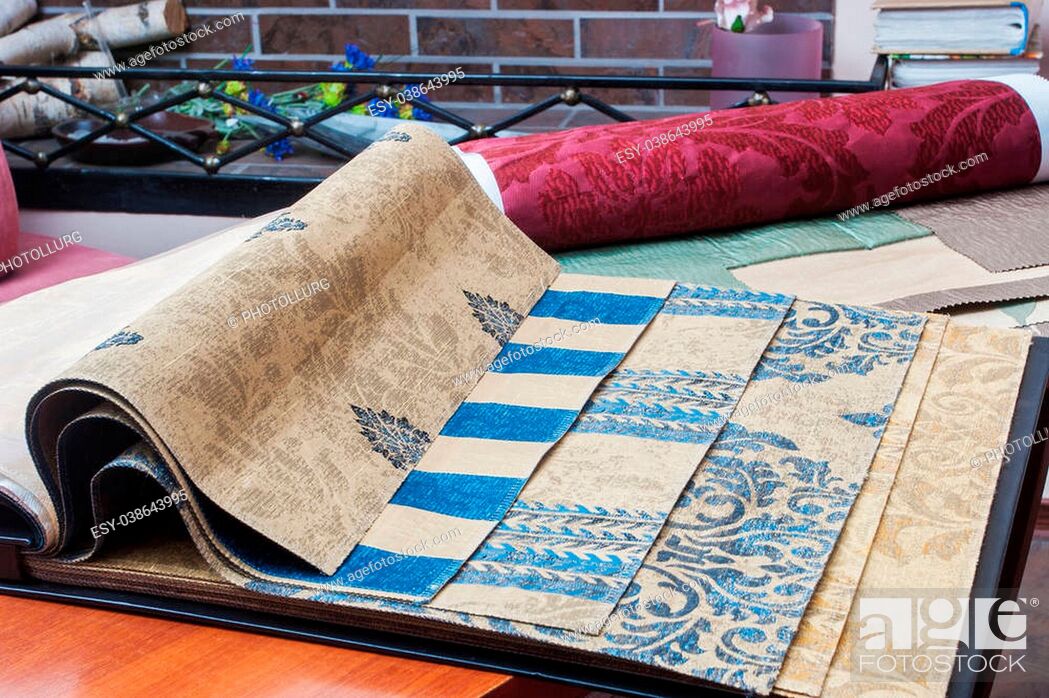 Wallpaper And Fabric Swatches, Books With Samples - Nuancier Papier Peint - HD Wallpaper 