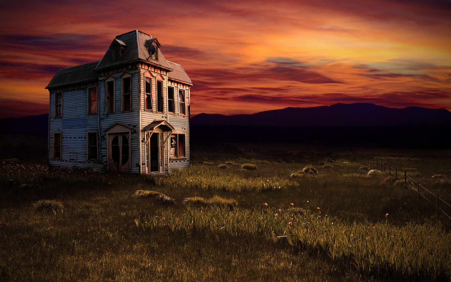Country House Wallpaper - HD Wallpaper 