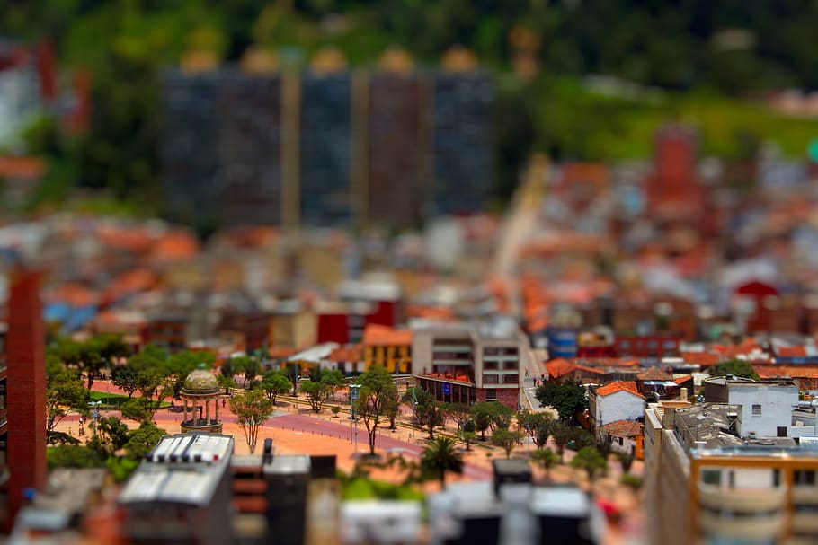 Street, Miniature, Bogota, Architecture, City, Building - Street Miniature - HD Wallpaper 