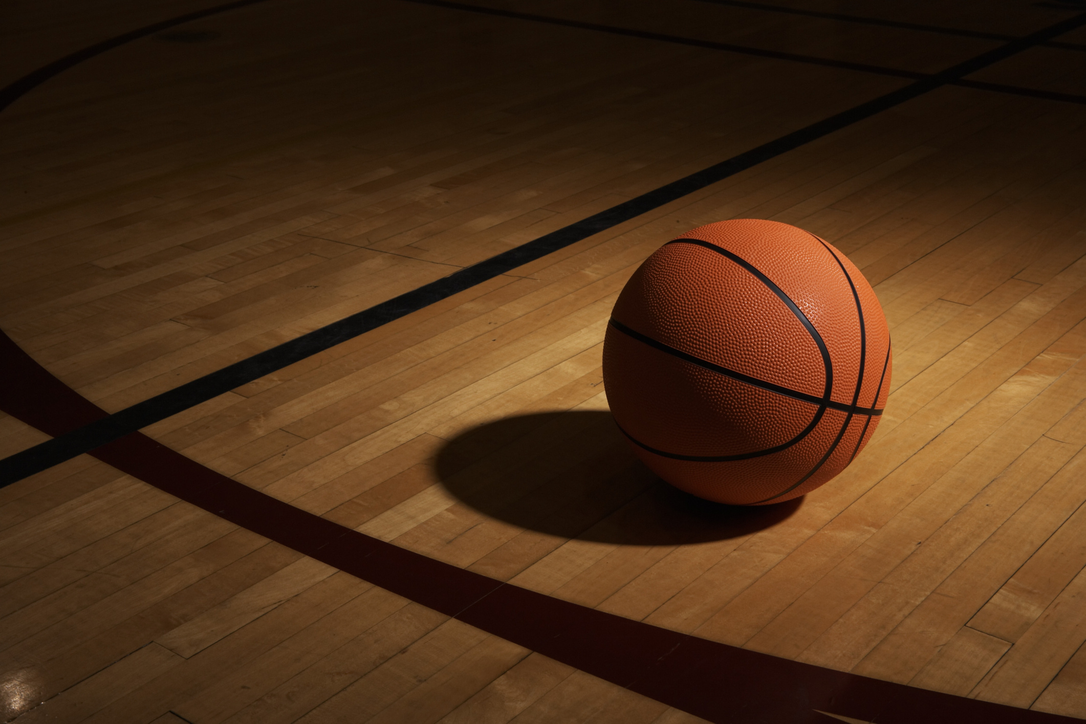 Basketball Courts With Basketballs - HD Wallpaper 