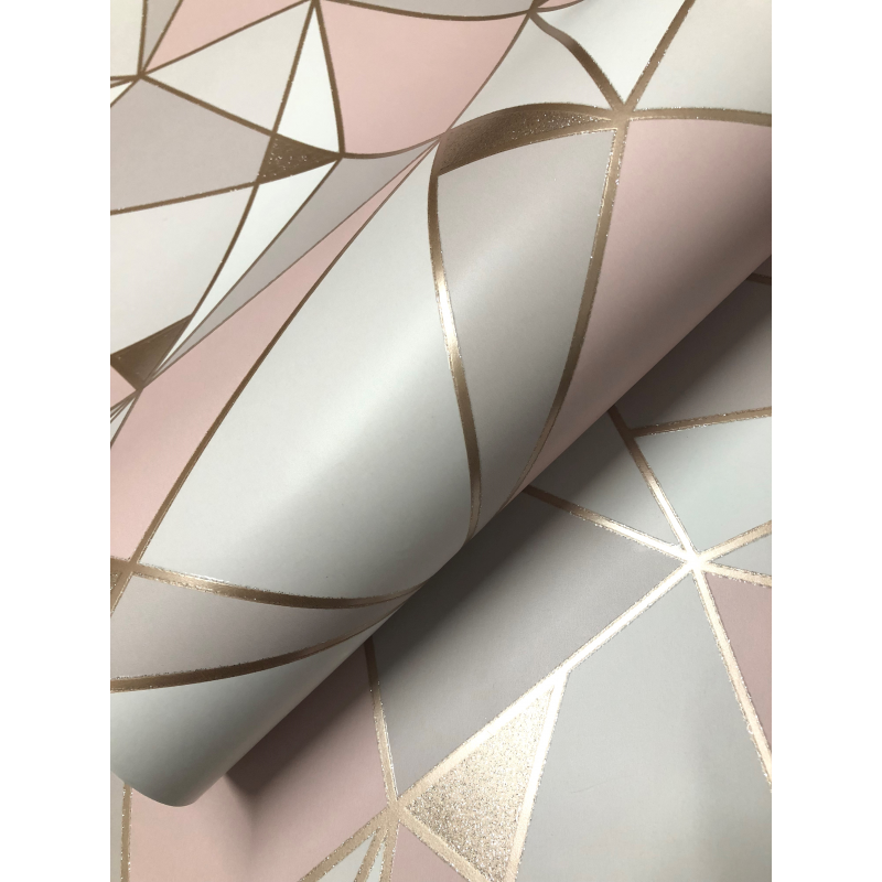 Geometric Wallpaper Pink And Grey 800x800 Wallpaper teahub.io
